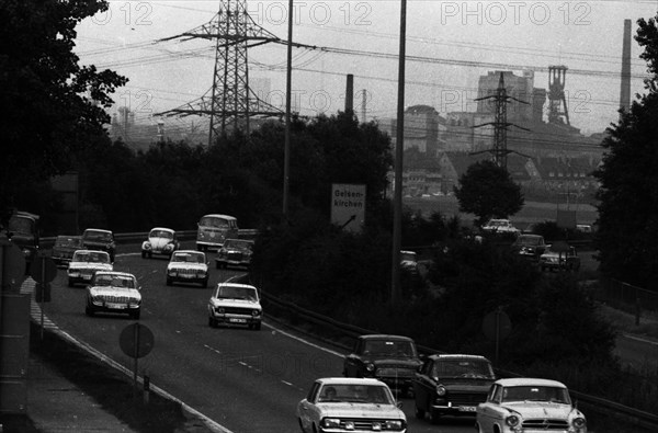 Traffic on the Ruhrschnellweg