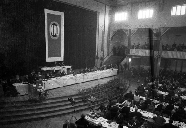 The 5th party congress of the radical right-wing NPD