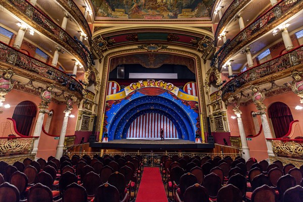 Beautiful interior of the Amazon theatre