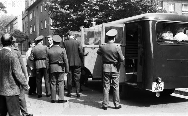 Police action against communists prior to the founding of the German Communist Party