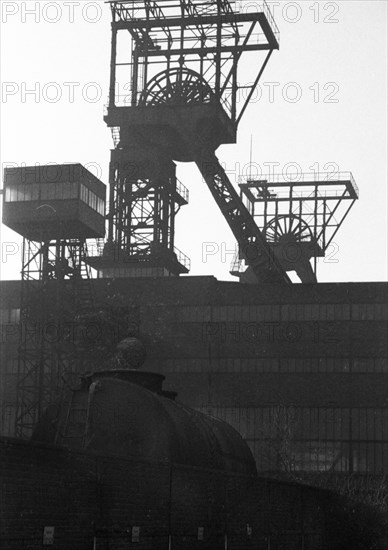 The Graf Moltke 3/4 colliery in Gladbbeck in the Ruhr area