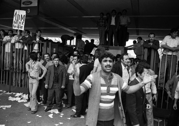 The strike at the Ford factory