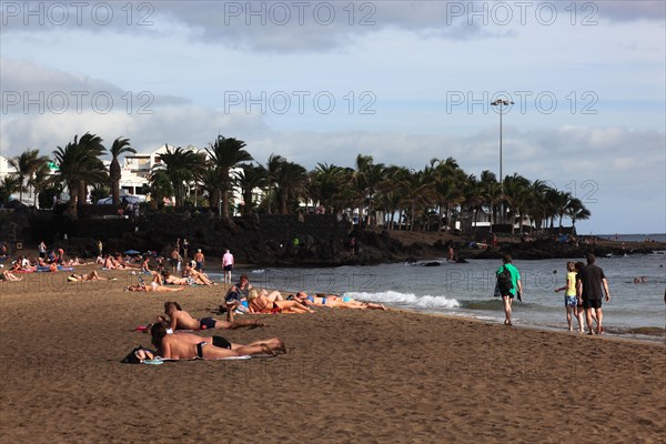 Beach near Puerto del Carmen