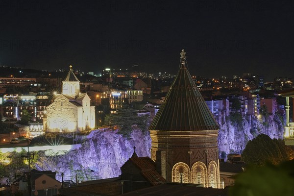 Tbilisi at night