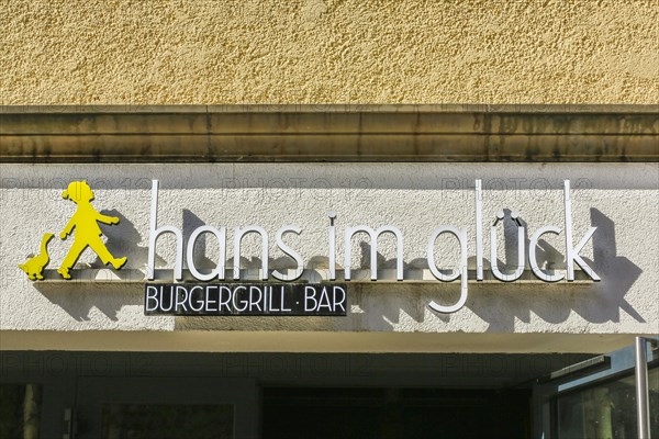 Lettering on facade