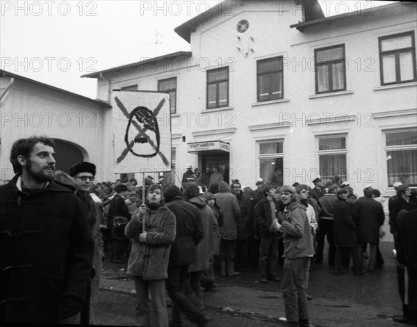 The NPD's right-wing radical action Resistance was a nationwide response to Willy Brandt's 1970 policy of understanding with the East