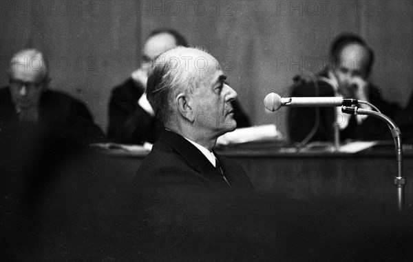 In the trial about the Dora concentration camp in front of the Essen Regional Court on 17 November 1967