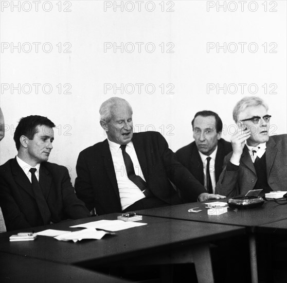 Congress of the student organisation SDS Sozialisischer Deutscher Studentenbund at the University of Frankfurt/M. on 22. 5. 1966