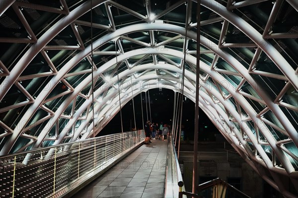 Peace Bridge over the Kura River