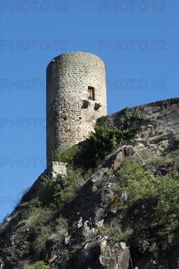 Dungeon of the castle of Saint Floret village designated â€œPetite Cite de Caractere