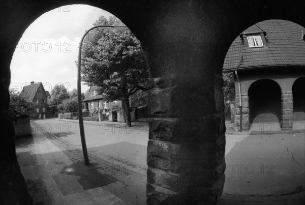 Negative highlights in the Ruhr area in the years 1965 to 1971. Colliery settlement