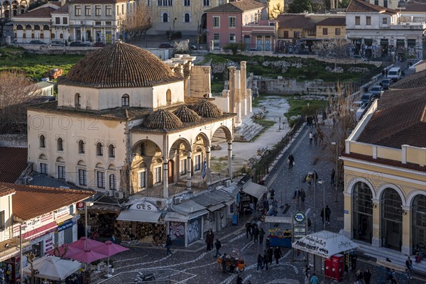 View of the Old Town of Athens