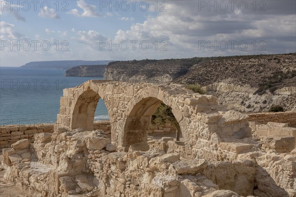 Excavation site of the ancient city of Kourion