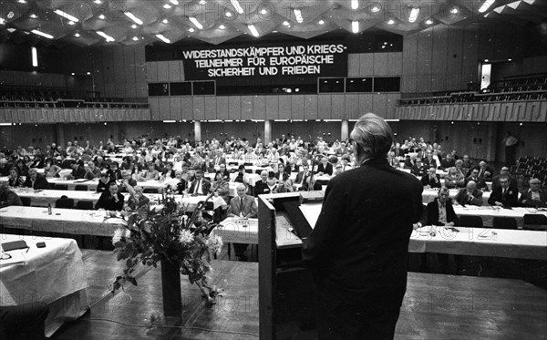 The Congress of the Association of Persecuted Persons of the Nazi Regime