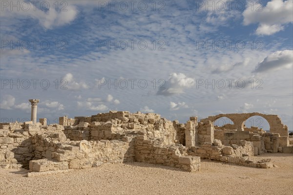 Excavation site of the ancient city of Kourion