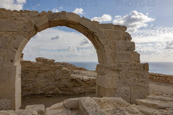 Excavation site of the ancient city of Kourion