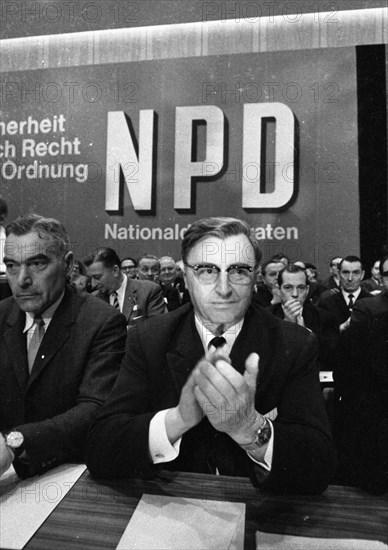 The party congress of the radical right-wing NPD