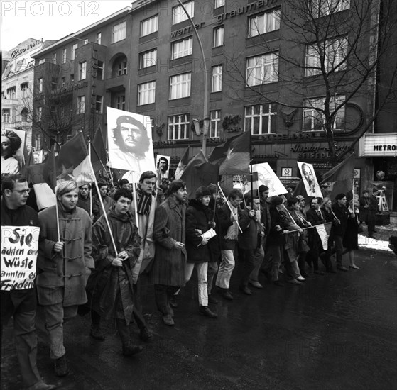 The 1968 International Vietnam Congress and the subsequent demonstration by students from the Technical University of Berlin and 44 other countries was one of the most important events of the 1960s and was influential in the student movement in Germany