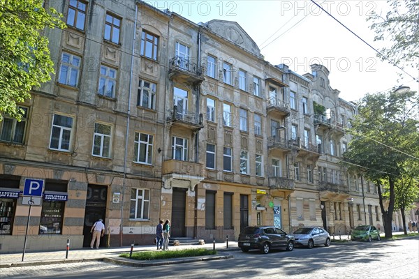 House facade in Lviv