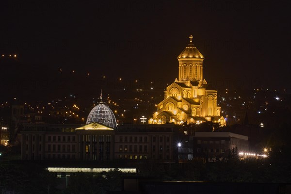 Tbilisi at night