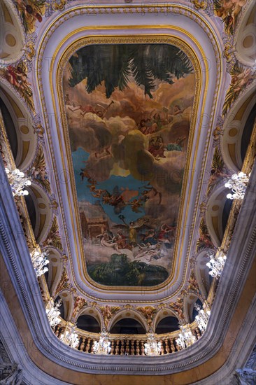 Beautiful interior of the Amazon theatre