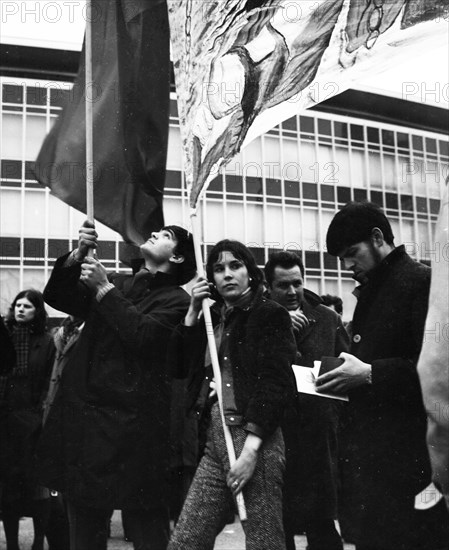 Spanish guest workers and German students demonstrated in Bonn in 1970 against the oppression of the Franco dictatorship