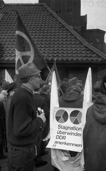 The traditional honouring of Nazi victims in the Bittermark