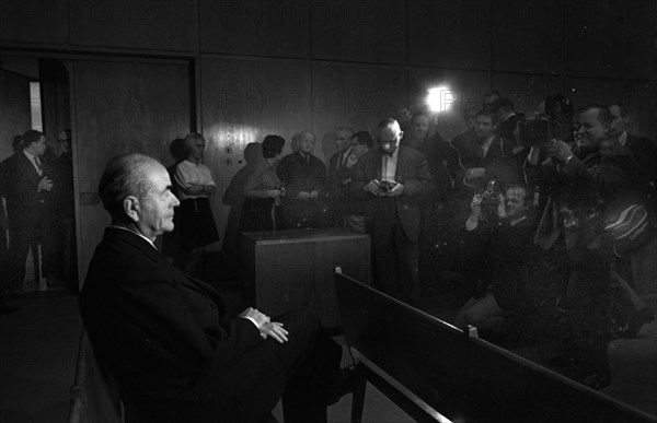 In the trial about the Dora concentration camp in front of the Essen Regional Court on 17 November 1967