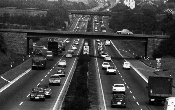 Traffic on the Ruhrschnellweg