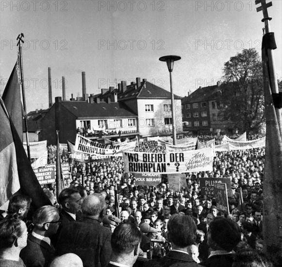 A wave of outrage swept the Ruhr area when the Hansa mine was closed