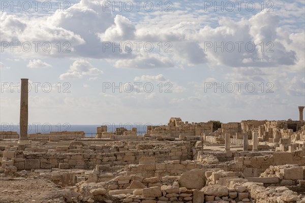 Excavation site of the ancient city of Kourion