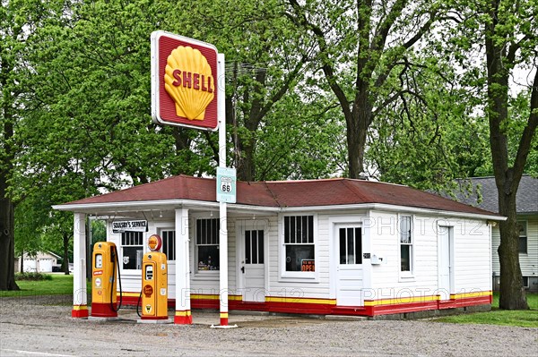 Soulsby Shell Station of 1926