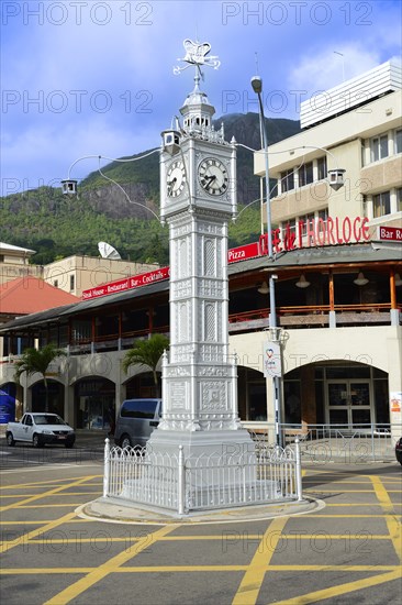 Clock Tower on the corner of Albert Street and Independence Avenue