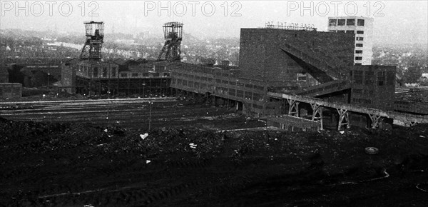 The Graf Moltke 3/4 colliery in Gladbbeck in the Ruhr area