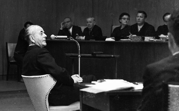In the trial about the Dora concentration camp in front of the Essen Regional Court on 17 November 1967