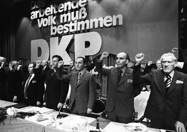 The Party Congress of the German Communist Party
