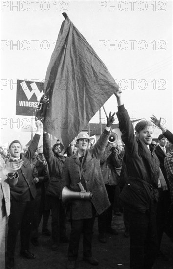 The NPD's right-wing radical action Resistance was a nationwide response to Willy Brandt's 1970 policy of understanding with the East