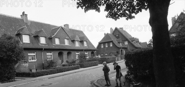 Negative highlights in the Ruhr area in the years 1965 to 1971. Colliery settlement