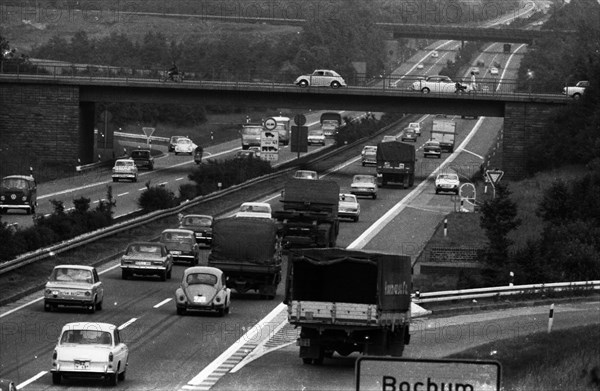 Traffic on the Ruhrschnellweg