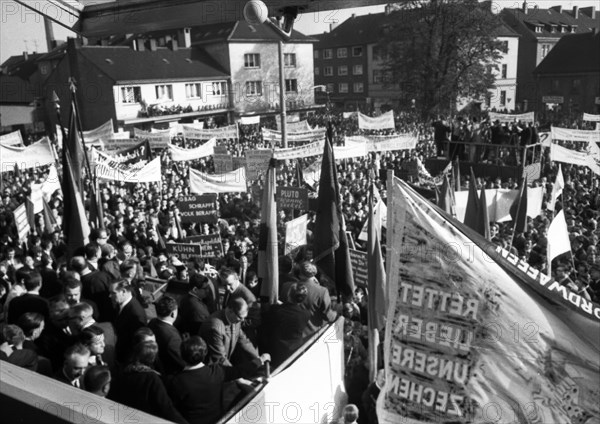 A wave of outrage swept the Ruhr area when the Hansa mine was closed