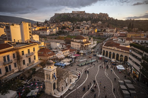 View of the Old Town of Athens