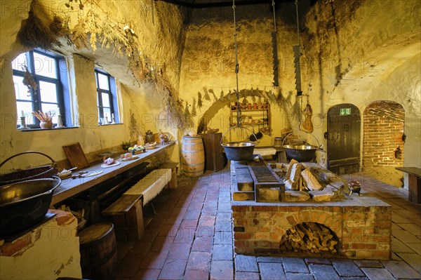 Castle kitchen