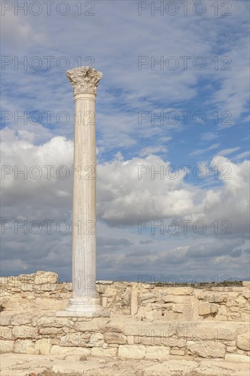 Excavation site of the ancient city of Kourion