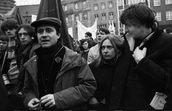 Spanish guest workers and German students demonstrated in Bonn in 1970 against the oppression of the Franco dictatorship