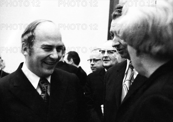 The visit of Federal President Gustav Heinemann and his woman Hilda to Paderborn on 9 March 1972 was to the city