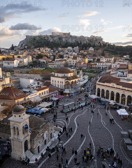 View of the Old Town of Athens