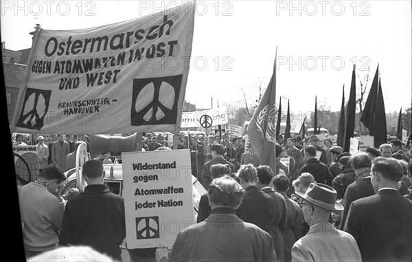 The 1964 Easter March led by the Campaign for Disarmament