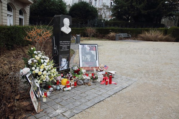 Elvis Presley Monument in Bad Nauheim