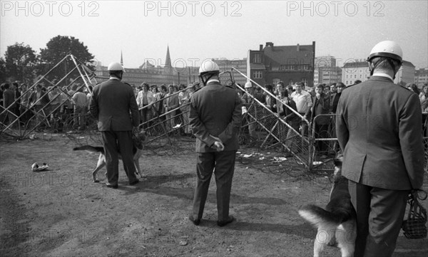 Election campaign appearances in 1969 by the radical right-wing NPD