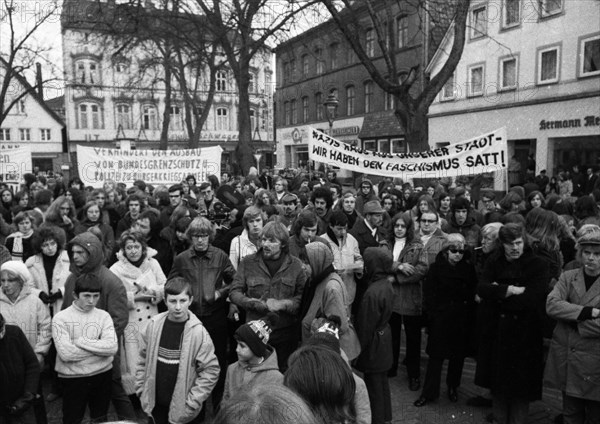 The 5th party congress of the radical right-wing NPD